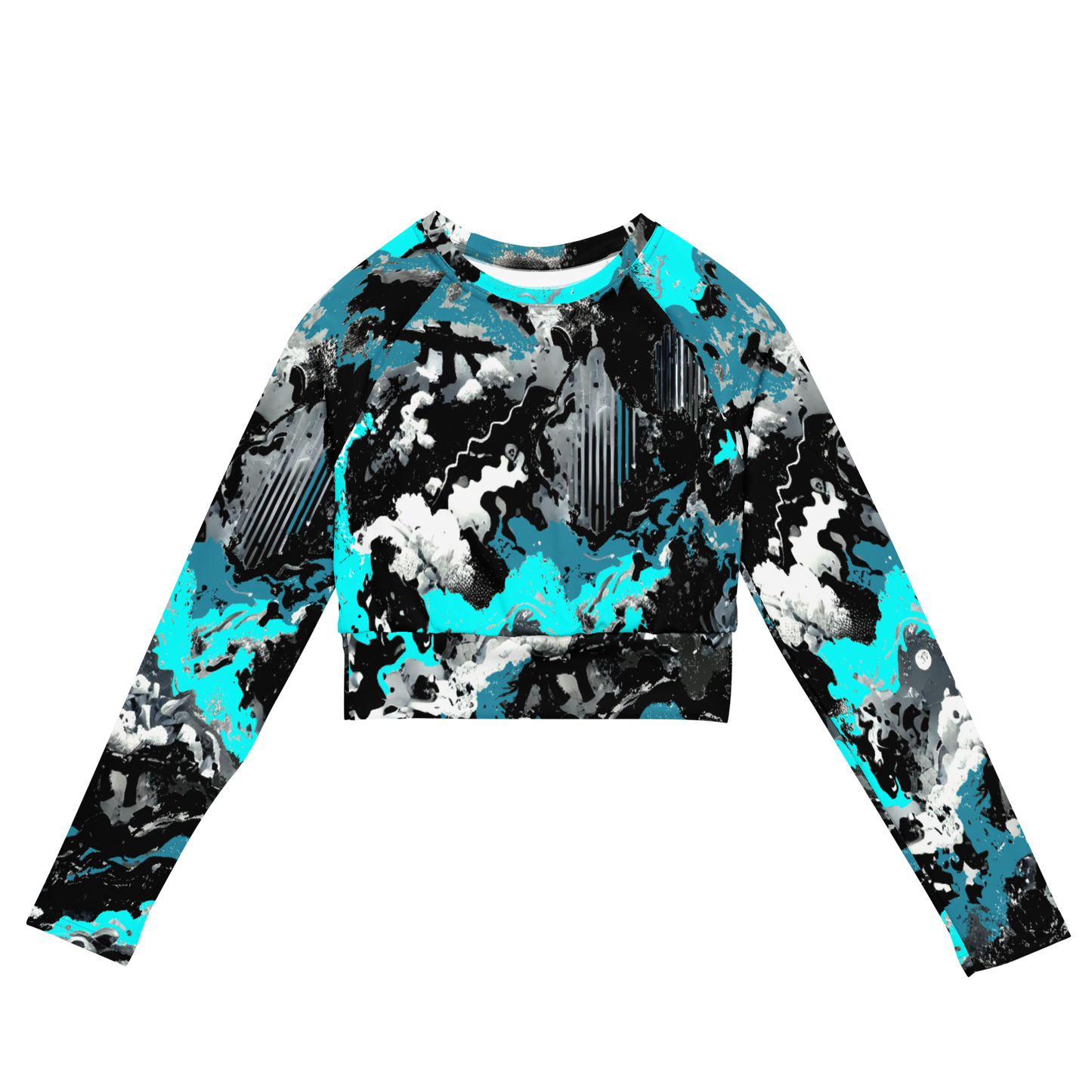 Women's- Recycled long-sleeve crop top