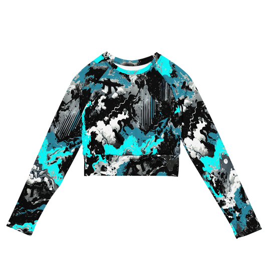 Women's- Recycled long-sleeve crop top