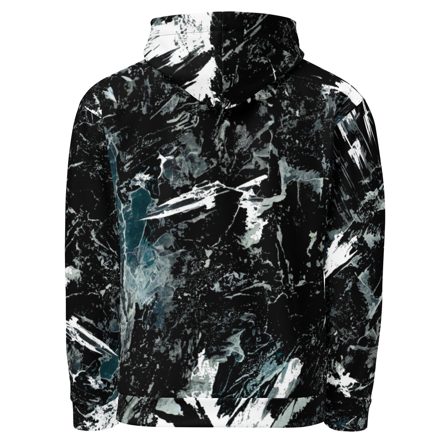 H- Black Ice Camo Hoodie