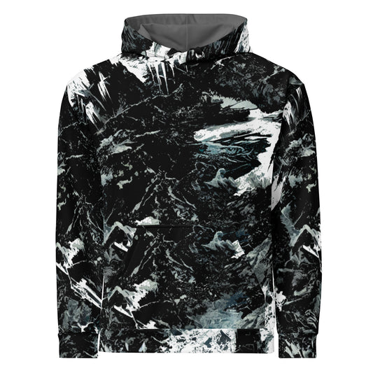 H- Black Ice Camo Hoodie