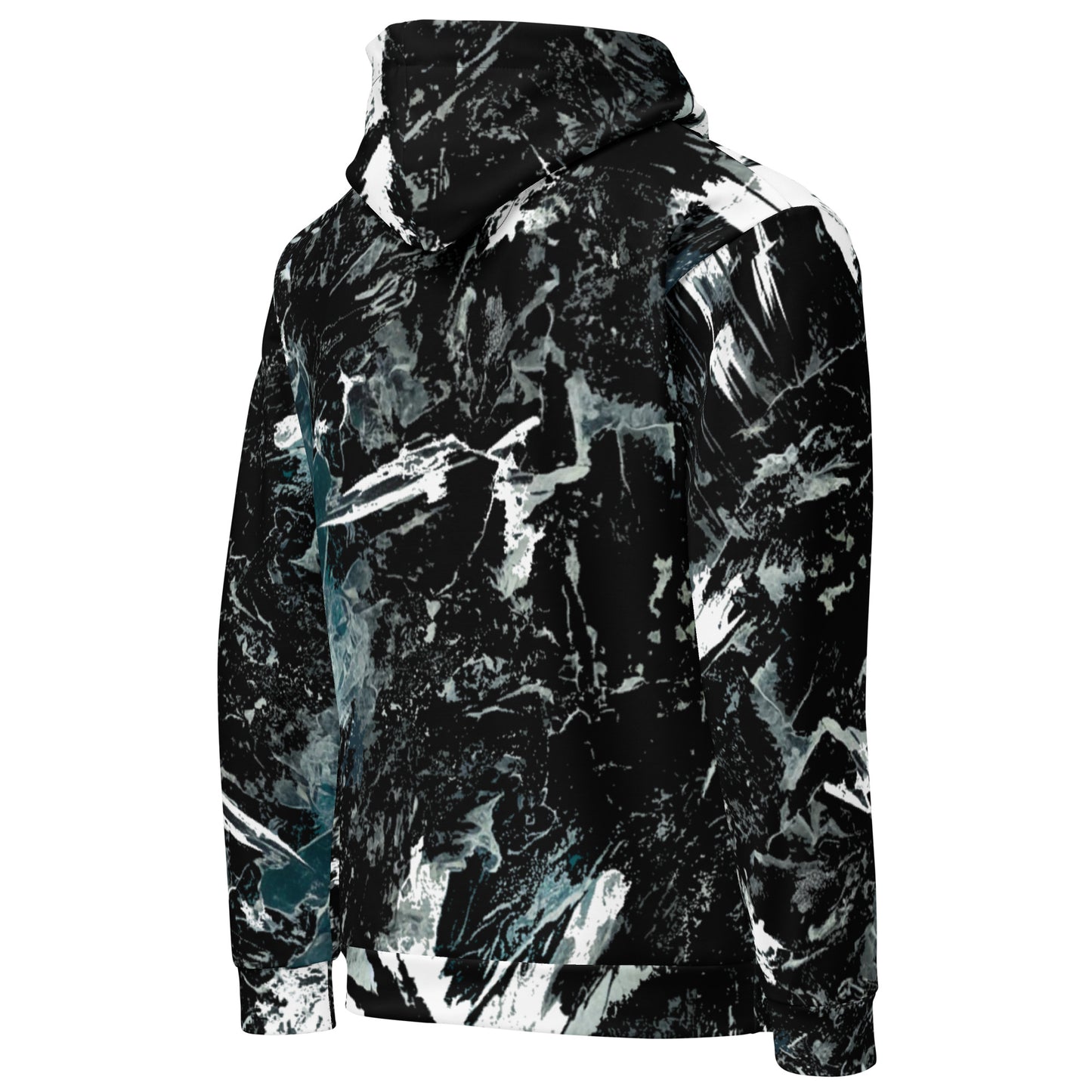 H- Black Ice Camo Hoodie