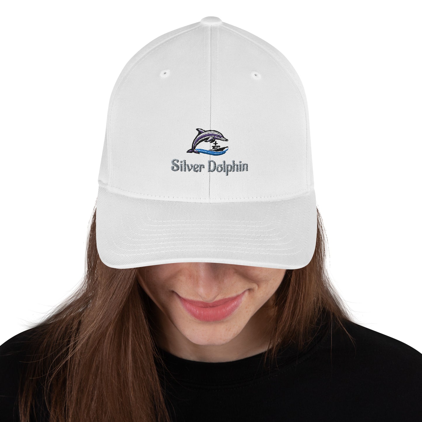 F.V. Silver Dolphin Cap