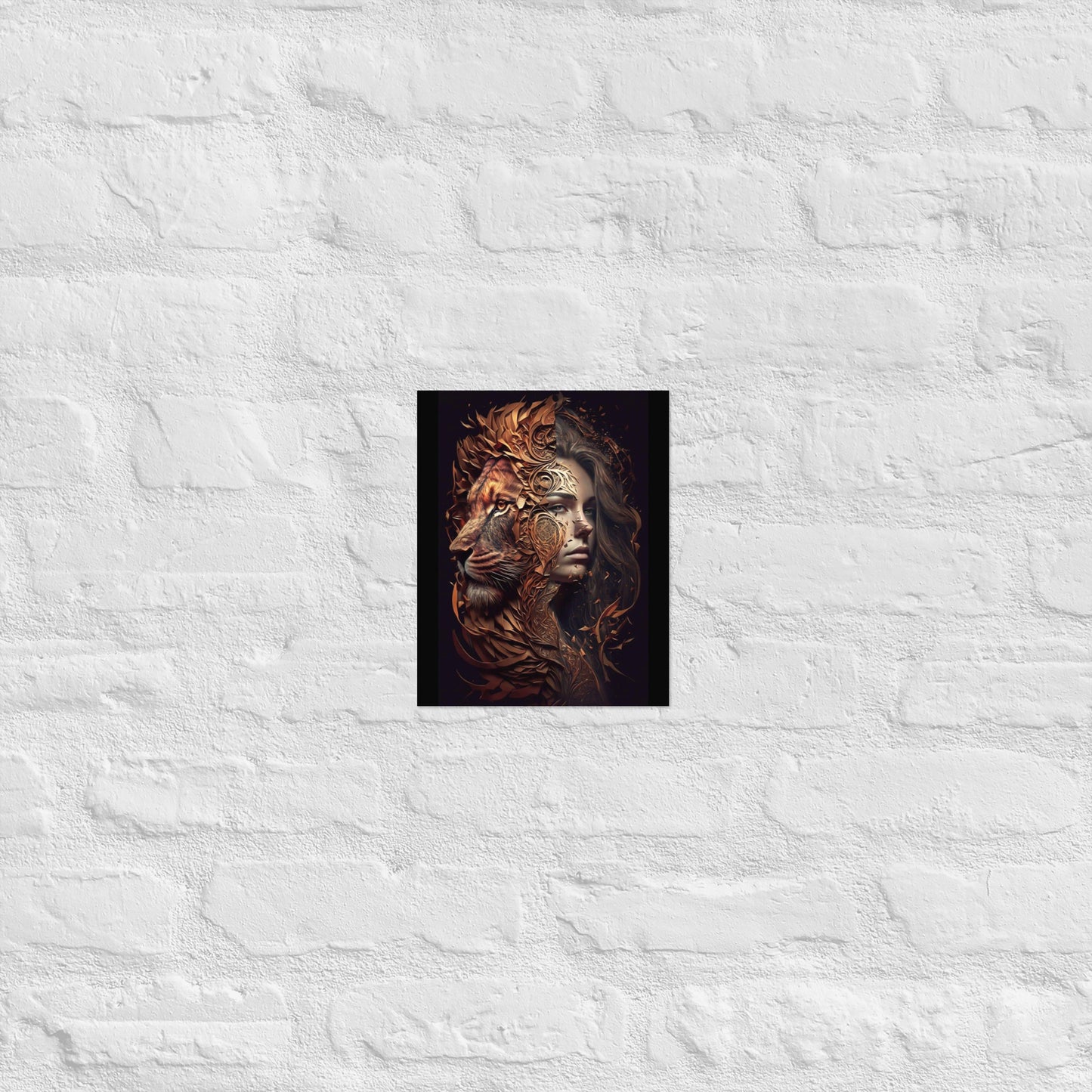 WA- The Lion Inside Print By Skyryn Voss - Poster