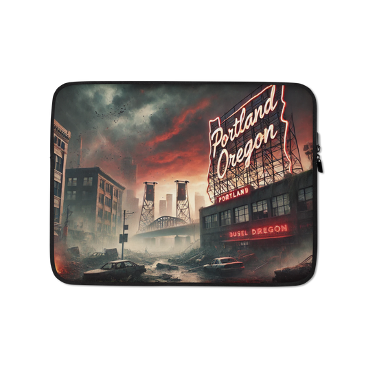 A- Dead Portland laptop sleeve