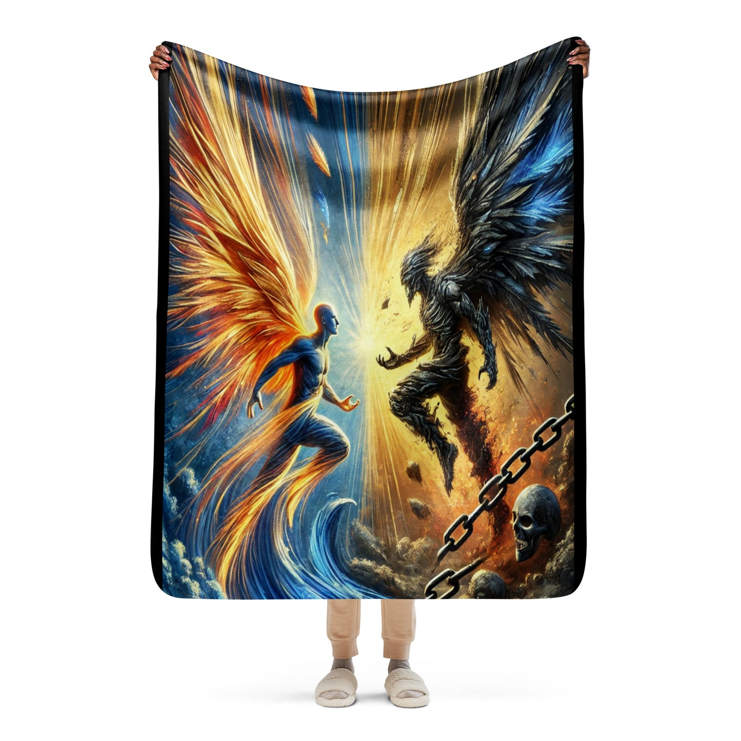 Blankets- Duality of Man-Sherpa blanket