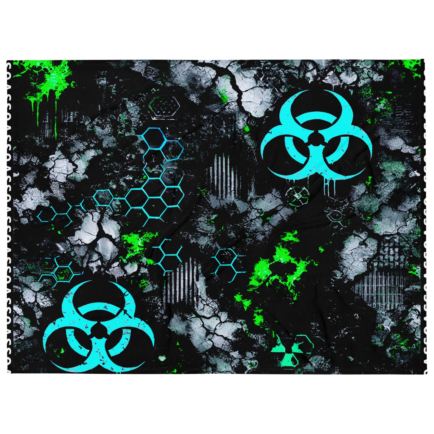 Blanket- Biohazard Urban Decay Throw Blanket