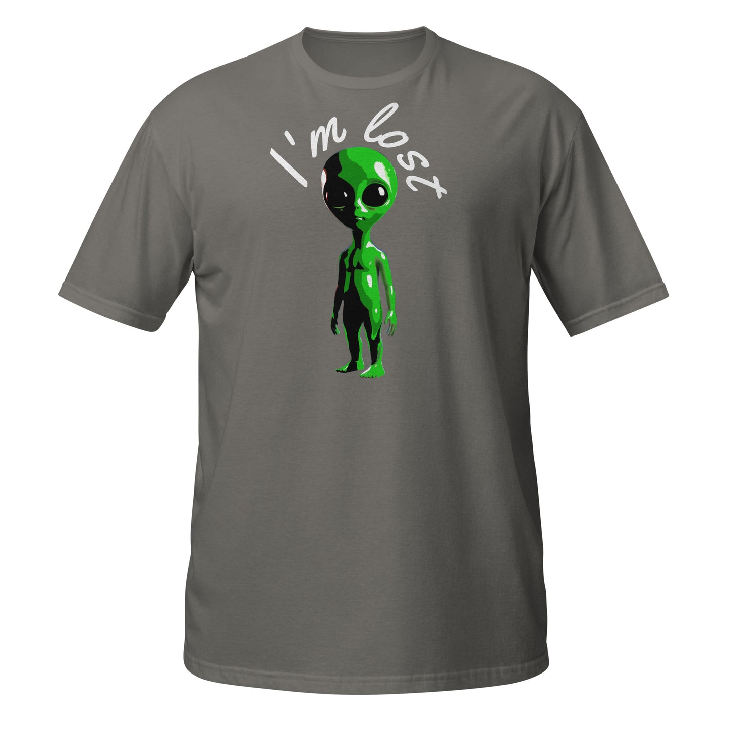 Hs- Little Green Man's Lost Short-Sleeve Unisex T-Shirt