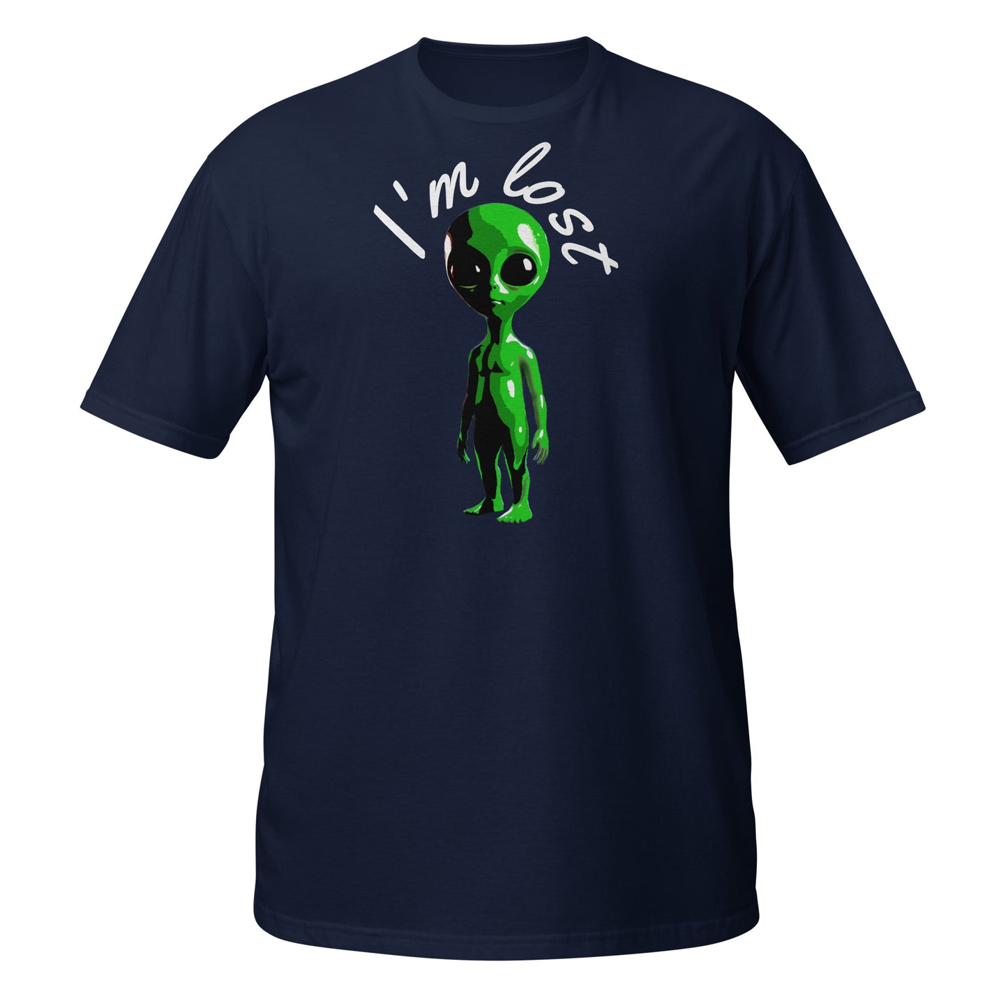 Hs- Little Green Man's Lost Short-Sleeve Unisex T-Shirt