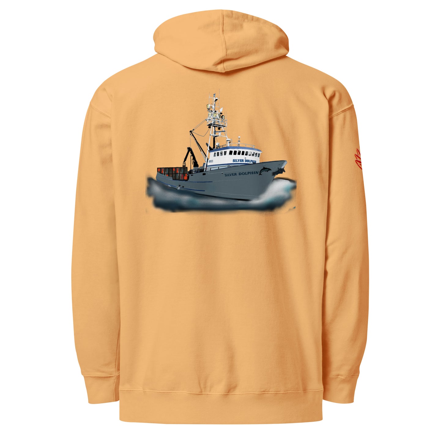 F.V. Silver Dolphin hoodie